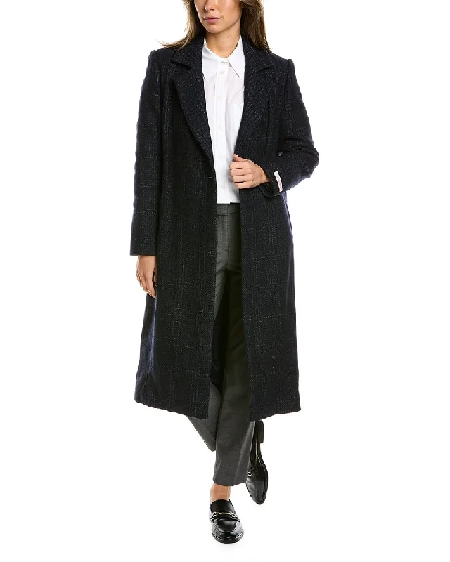 Ted Baker Jojoe Wool-Blend Straight Coat