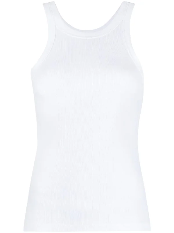 TOTEME Women Organic Cotton Curved Rib Tank