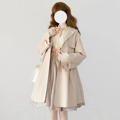 Yuansu~To Early Winter~Multicolors Lolita Winter Overcoat