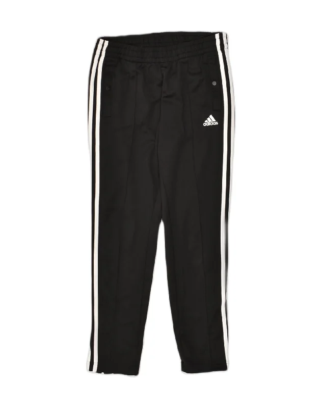 ADIDAS Womens Tracksuit Trousers UK 4/6 XS Black Polyester