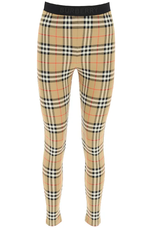 Burberry vintage check belvoir leggings 8049478 ARCHIVE BEIGE IP CHK