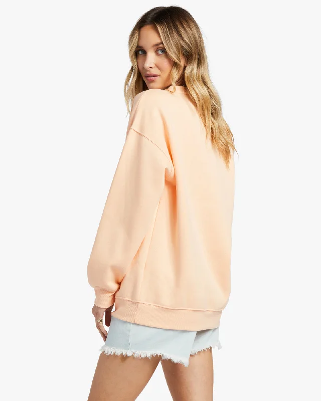 Chase The Sun Sweatshirt - Tart Peach