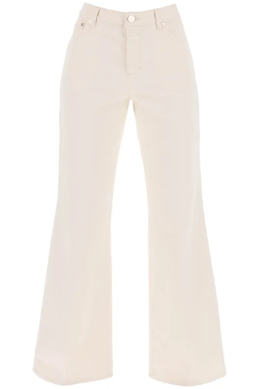 Closed low-waist flared jeans by gill C20564 11P 2E IVORY