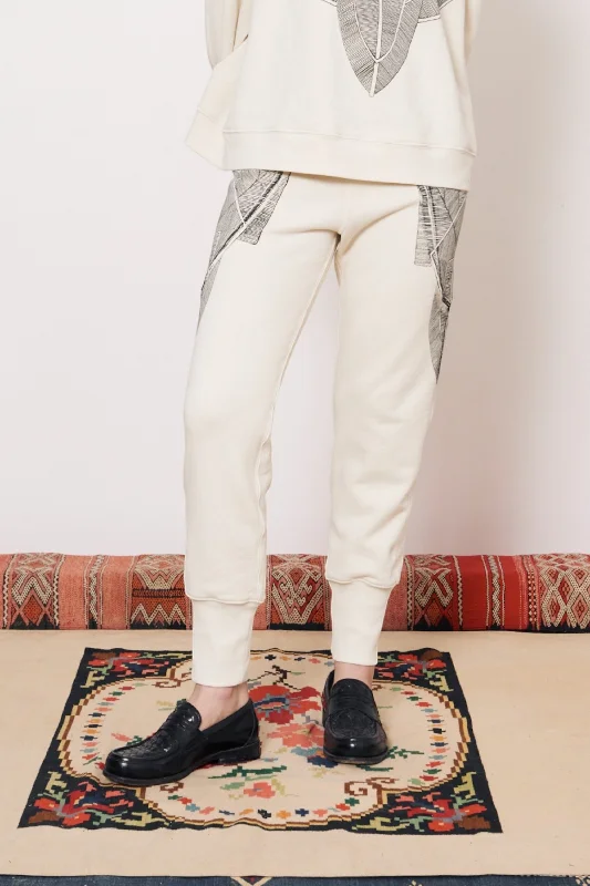 Vintage Fleece Dirty White Kongo Pant