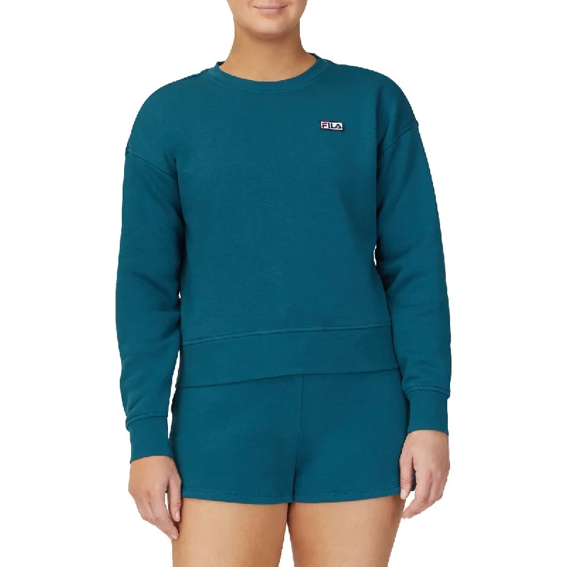 Fila Stina Women's Fleece Lined Crewneck Athletic Pullover Sweatshirt