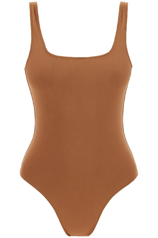 full body metallic lycra swims DUE BRONZE