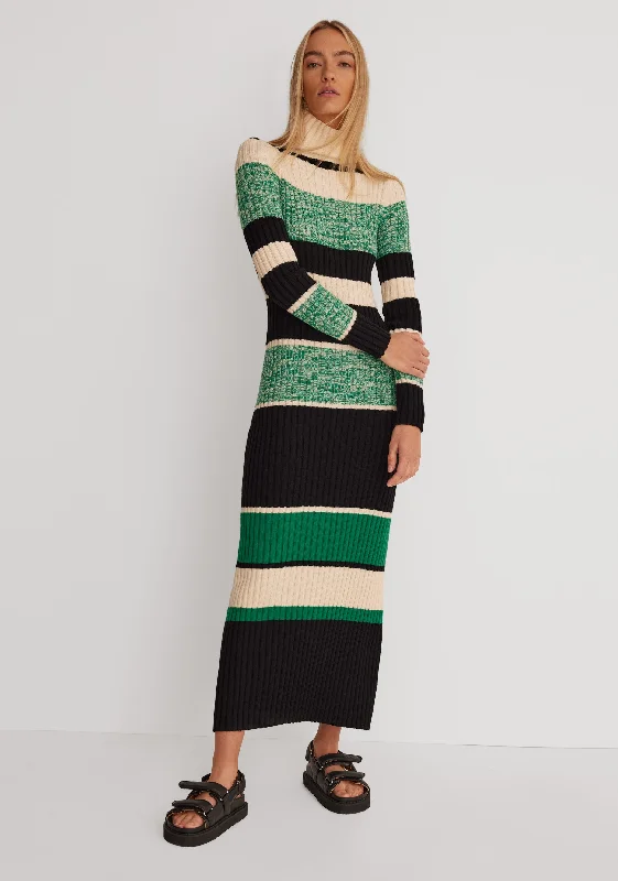 Kaia Midi Dress_Green