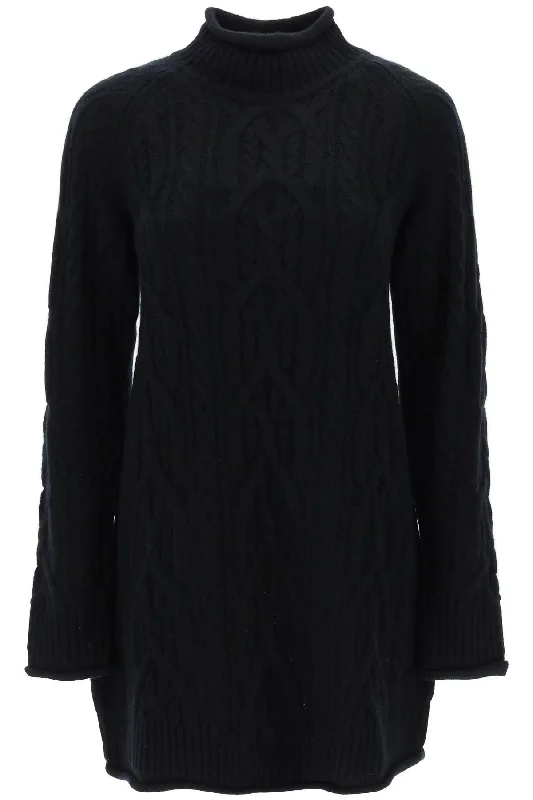 Loulou studio layo cashmere mini dress LAYO BLACK