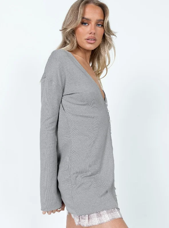 Macy Cardigan Grey