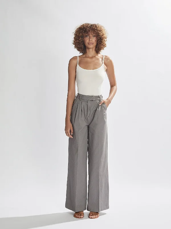 Maverick Trousers Grey Cropped