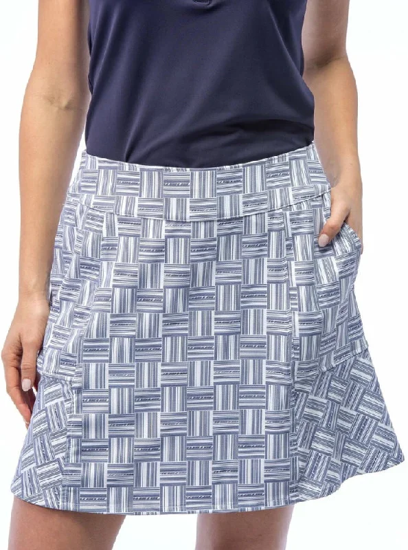 NEW Fairway & Greene Lexi White & Navy Skort Size M MSP$115