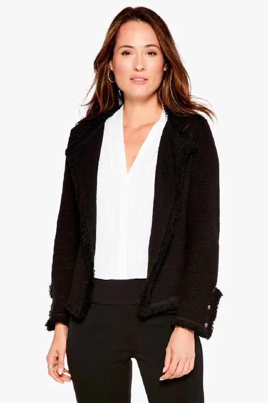 Nic + Zoe Fringe Mix Jacket