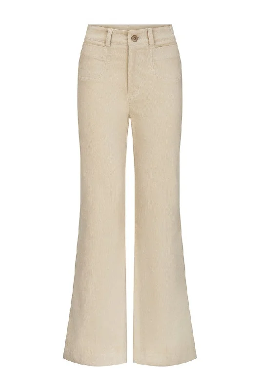 NIGHT HAZE CORD PANT - CREAM