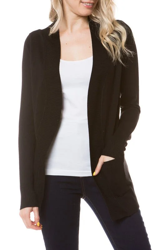 Open Front Cardigan