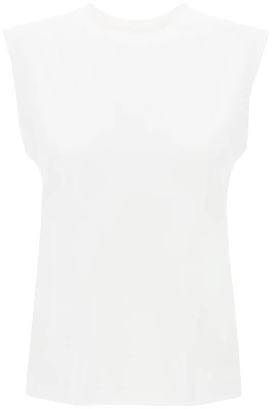 sleeveless top CL3018 GOTS OPTIC WHITE