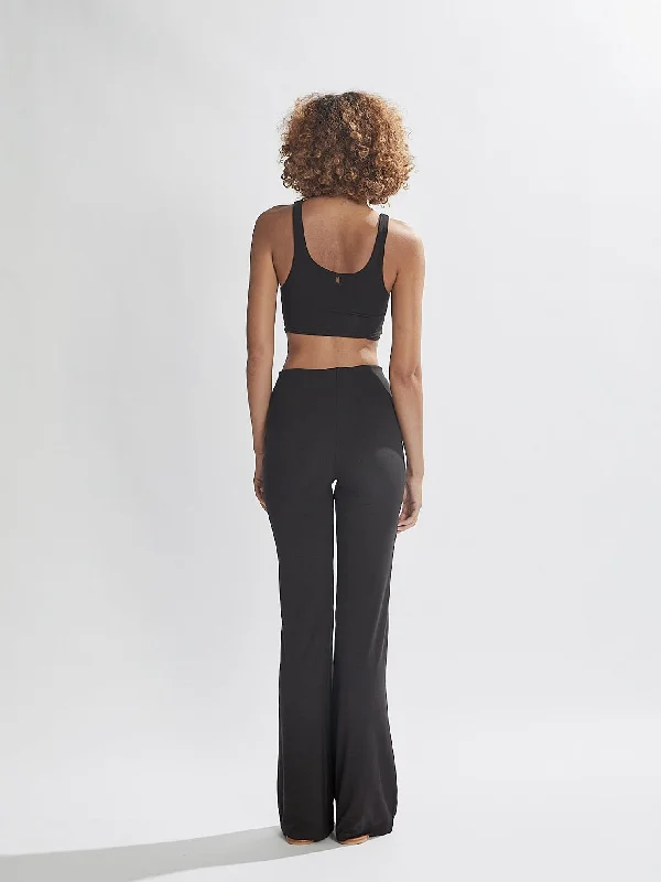 Stevie Pants Black Cropped