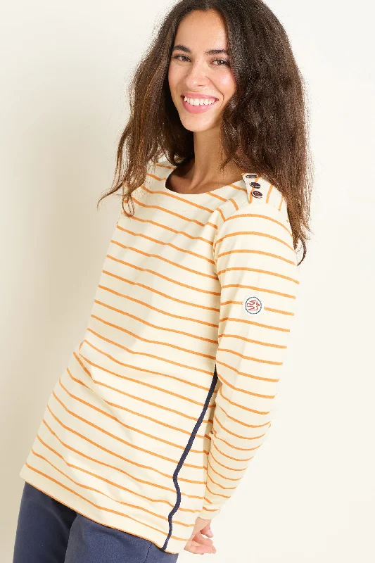 Stripe Bella Crew Sweat