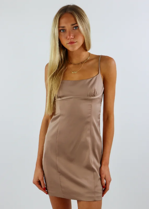 Into You Dress ★ Tan