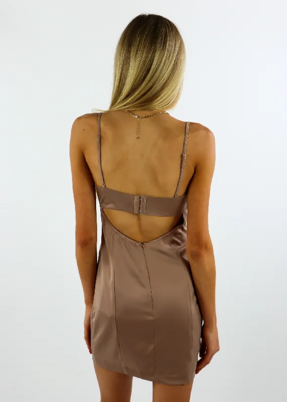 Into You Dress ★ Tan