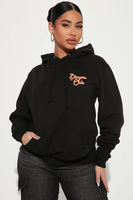 The Players Club Hoodie - Black