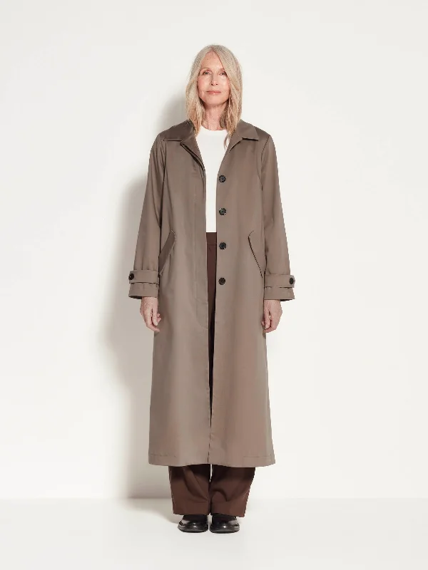 Cleo Trench (Cotton Coating) Mushroom