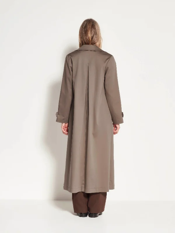 Cleo Trench (Cotton Coating) Mushroom