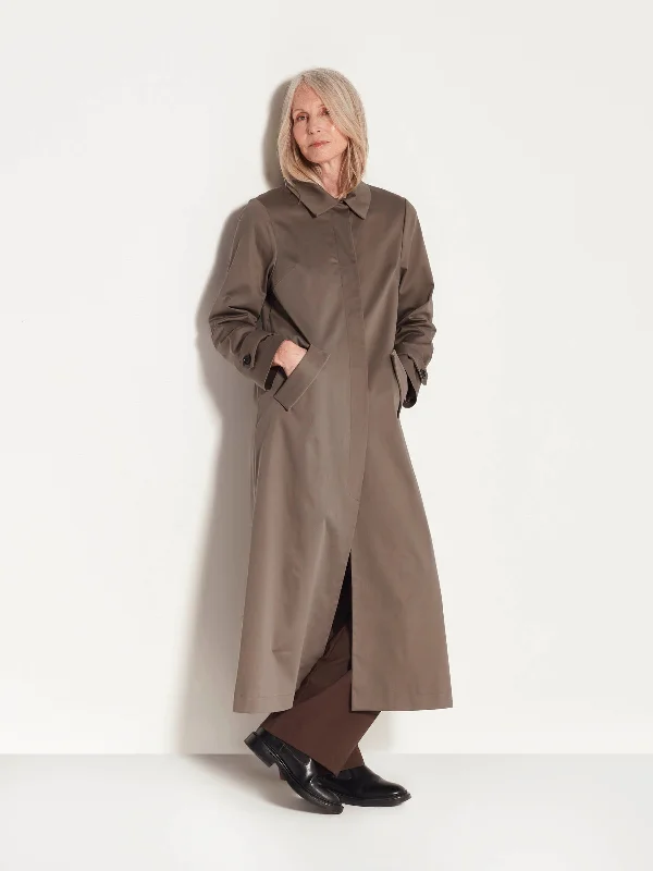 Cleo Trench (Cotton Coating) Mushroom