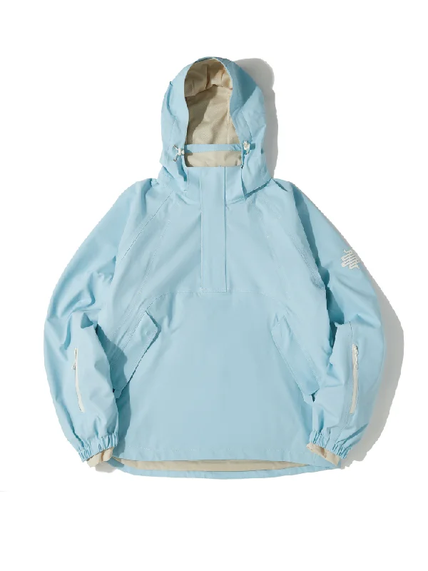 LITAN Sky Blue Soft Shell Pullover - Unisex