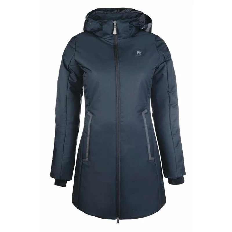 Long Riding Jacket Elegant Heating Style